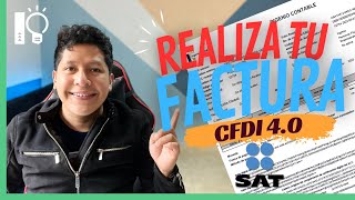 Como emitir un CFDI 40 en el portal del SAT  Factura Fácil Gratis SAT 2023  IngenioContable 💡 [upl. by Paton227]