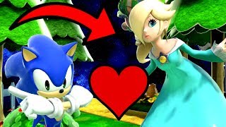 Sonic The Hedgehog Gets A Girlfriend  Super Smash Bros Ultimate Movies [upl. by Sholeen]