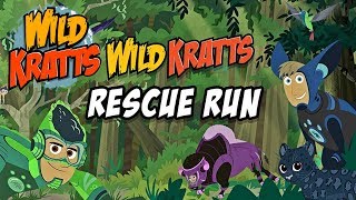 Wild Kratts Rescue Run  Rainforest Rush  Wild Kratts Games [upl. by Chaiken]