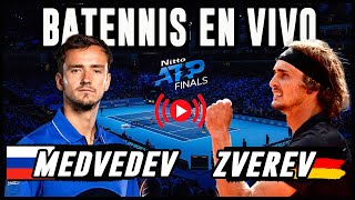 Alexander Zverev vs Daniil Medvedev  ATP Finals 2023  Reaccionando EN VIVO zverev medvedev [upl. by Humfrey161]