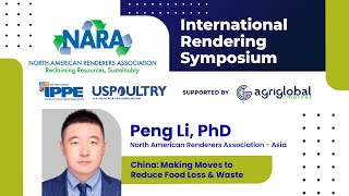 International Rendering Symposium  DAY 2  Peng Li  IPPE NARA USPOULTRY [upl. by Yehus]