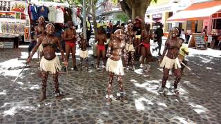 Xhosa group dancing in Cape Town [upl. by Tootsie]