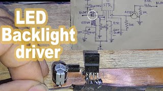 Making a LED backlight driver using STRW6053N part 1 [upl. by Katy]