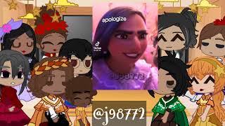 La familia Madrigal reacts to tiktok Bruno and Mirabel  lazyy again  half quality  PART 2 [upl. by Onaicram]