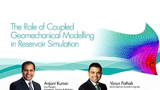 CMG Webinar The Role of Coupled Geomechanical Modelling in Reservoir Simulation Webinar CMG 2015 [upl. by Notnel]