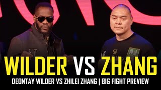 DEONTAY WILDER VS ZHILEI ZHANG  🥊 BIG FIGHT PREVIEW 🥊 [upl. by Nina831]