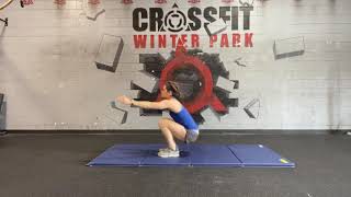 Reverse Burpee  CrossFit Winter Park [upl. by Emmery]