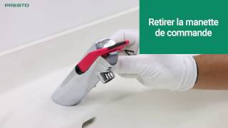 Comment régler la temporisation dun robinet PRESTO NEO® Duo [upl. by Arvid]