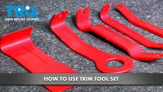 How to Use Trim Tool Set [upl. by Suoivatram]