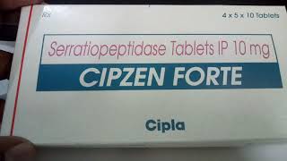 Cipzen Forte Tablet  Uses Price Side Effects Composition [upl. by Attennhoj]