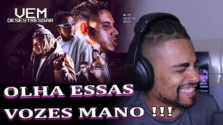 Vem Desestressar  MC PH Vulgo FK Veigh Video Clipe OCDM 2  React [upl. by Gausman469]