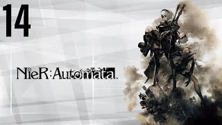 NieR Automata Gameplay  14  9S MIA Copied City Olive Branch Twisted Religion 12 [upl. by Rabush]