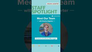 Staff Spotlight Series Graeme Aegerter Communications Manager [upl. by Ahsieka]