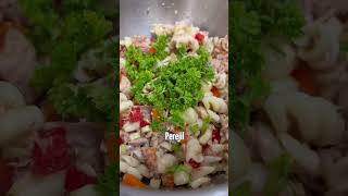 Receta de ensalada de atún y pasta [upl. by Dalis287]