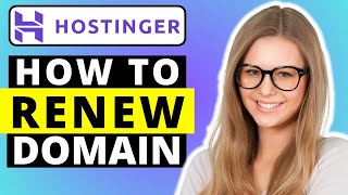 How To Renew Domain In Hostinger [upl. by Hoeve]