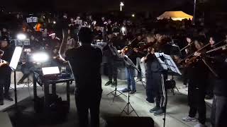 Christmas eve saravejo  BAYCO Chamber Orchestra Christmas Tree Lighting 2024 California [upl. by Littman]