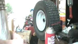 LifeHack How to Inflate a Tubeless Tire  in 30 seconds or less [upl. by Ellimaj]