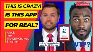 Was JD Vance Claims About The CBP One App Legit trump jdvance trending [upl. by Hyde]