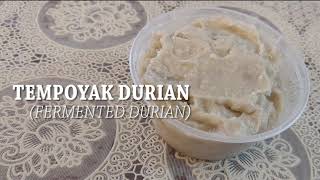 Tempoyak Durian Fermented Durian [upl. by Gertrude]