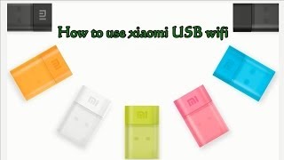 Xiaomi USB Wireless Adapter Wifi Router [upl. by Ennazor867]