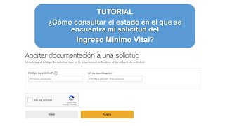 TUTORIAL ¿Cómo saber si me han aprobado la solicitud del Ingreso Mínimo Vital IMV [upl. by Scotney]