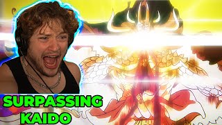 LUFFY USES ADVANCED CONQ HAKI VS KAIDO One Piece 1028 Reaction [upl. by Rann]