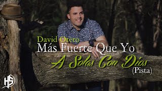 David Otero A Solas Con Dios Pista OFFICIAL [upl. by Casi373]