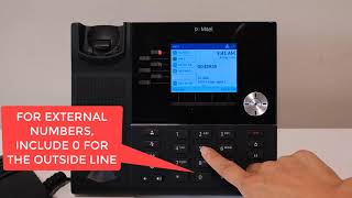 Mitel 6920 Handset  Transfer  Announced Supervised Introduced and Cancel Transfer [upl. by Massimiliano594]