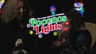 Poconos Lights DriveThru Christmas Experience [upl. by Noorah721]