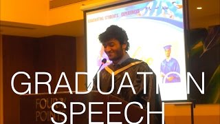 High School Valedictorian Graduation Speech India [upl. by Chloris]