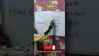 Magana da Turanci Part 1 koyon turanci whatsapp whatsappstatus facebookreels learnenglish [upl. by Desirea961]