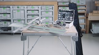 FESTOOL ACCESSOIRES  Geleiderailsysteem [upl. by Yotal]