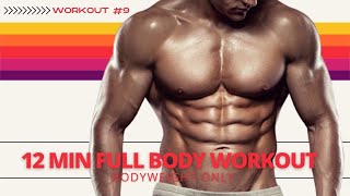 BodyRock 9 FULL BODY HIIT Workout with ABS [upl. by Nnyledam446]