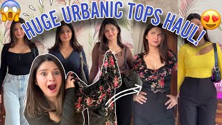 Trendy Summer Tops from URBANIC😍Huge Urbanic Try On Haul Affordable Urbanic Tops  Rupal Yadav [upl. by Ymorej793]