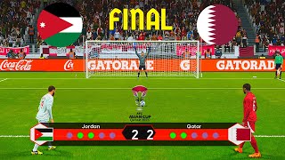 Qatar vs Jordan FINAL  Penalty Shootout 2024  AFC Asian Cup Qatar 2023  Live Match Today [upl. by Dur]