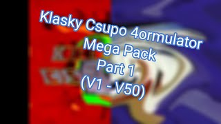 Klasky Csupo 4ormulator Mega Pack Collection V1  V50 Part 1 [upl. by Eniarral897]