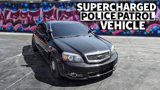 700hp Cop Car 2012 Chevy Caprice PPV lights up Tire Slayer Studios  Build Breakdown [upl. by Lletnahc]