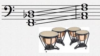 Orchestration Tip Timpani Tuning Shortcuts [upl. by Edithe]