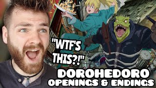 Reacting to quotDOROHEDORO Openings amp Endings 16quot  New Anime Fan [upl. by Eggleston]