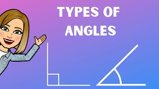 Types of Angles  Obtuse Acute Right amp Straight Angles [upl. by Yrem]