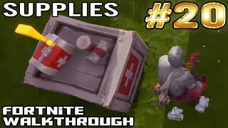 Fortnite Walkthrough 20  Medical Supplies  Complete Gameplay [upl. by Hgieloj]