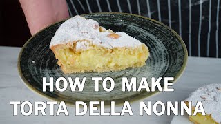 Italian Grandmothers Pie or Torta della Nonna Recipe [upl. by Pablo]