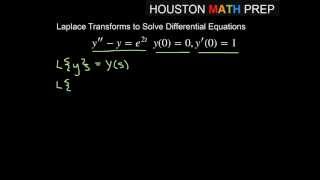 Using Laplace Transforms to Solve Differential Equations [upl. by Bond]