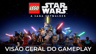 LEGO® Star Wars™ A Saga Skywalker  Visão Geral de Gameplay [upl. by Matthaus]