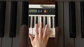 How to play an A minor or Bb minor on piano [upl. by Charmain]