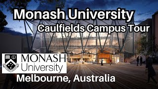 Monash University Caulfield campus tour Melbourne Australia [upl. by Corkhill434]