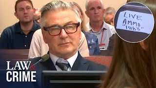 Alec Baldwin Attorney Drops Bombshell While Grilling Crime Scene Technician [upl. by Arta]