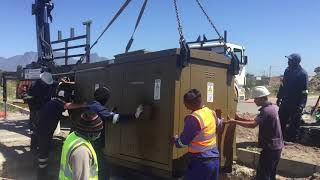 MINI SUBSTATION INSTALLATION AND CABLING JOINT [upl. by Eecram]