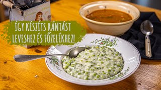 👩‍🍳Így készíts RÁNTÁST leveshez és főzelékhez👨‍🍳🥣 [upl. by Posehn738]