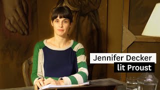 À la recherche du temps perdu  21e lecture par Jennifer Decker [upl. by Mariken]